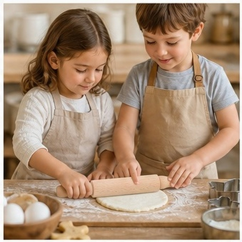 Kitchen Roller Baking - Wooden Mini Wooden Rolling Pin For