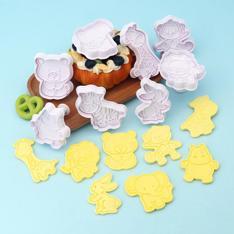 4Pcs Animal Cookie Cutter Set  - огляд і ціна Kitchen Kids Baking Set