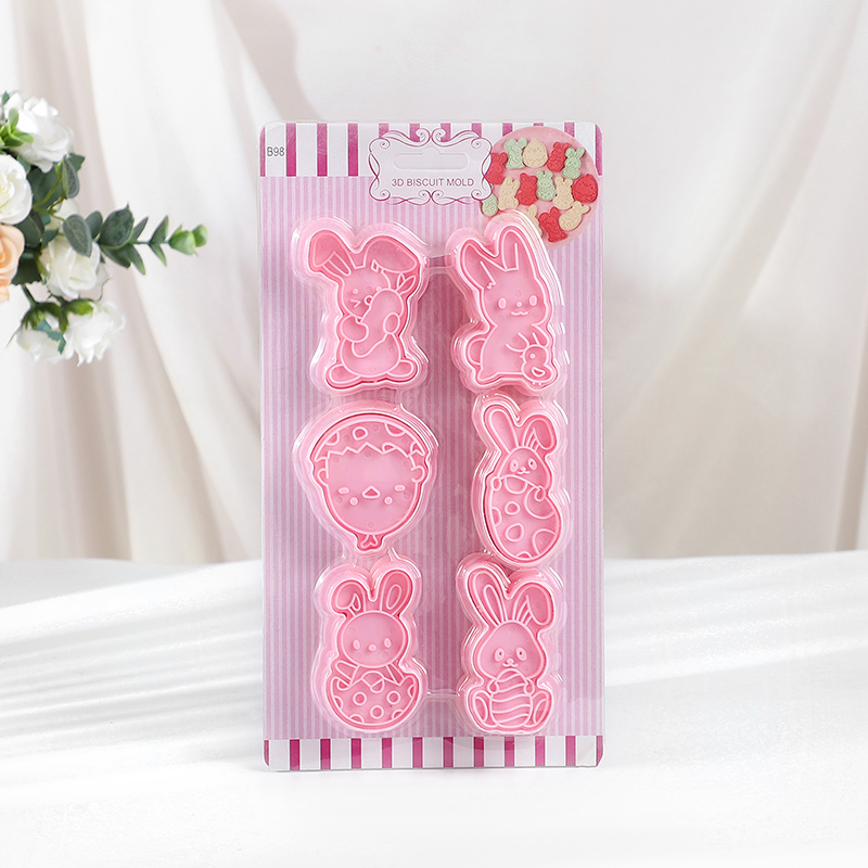 6pcs/Set Easter Bunny Cookie C - огляд і ціна Baking Kitchen Set