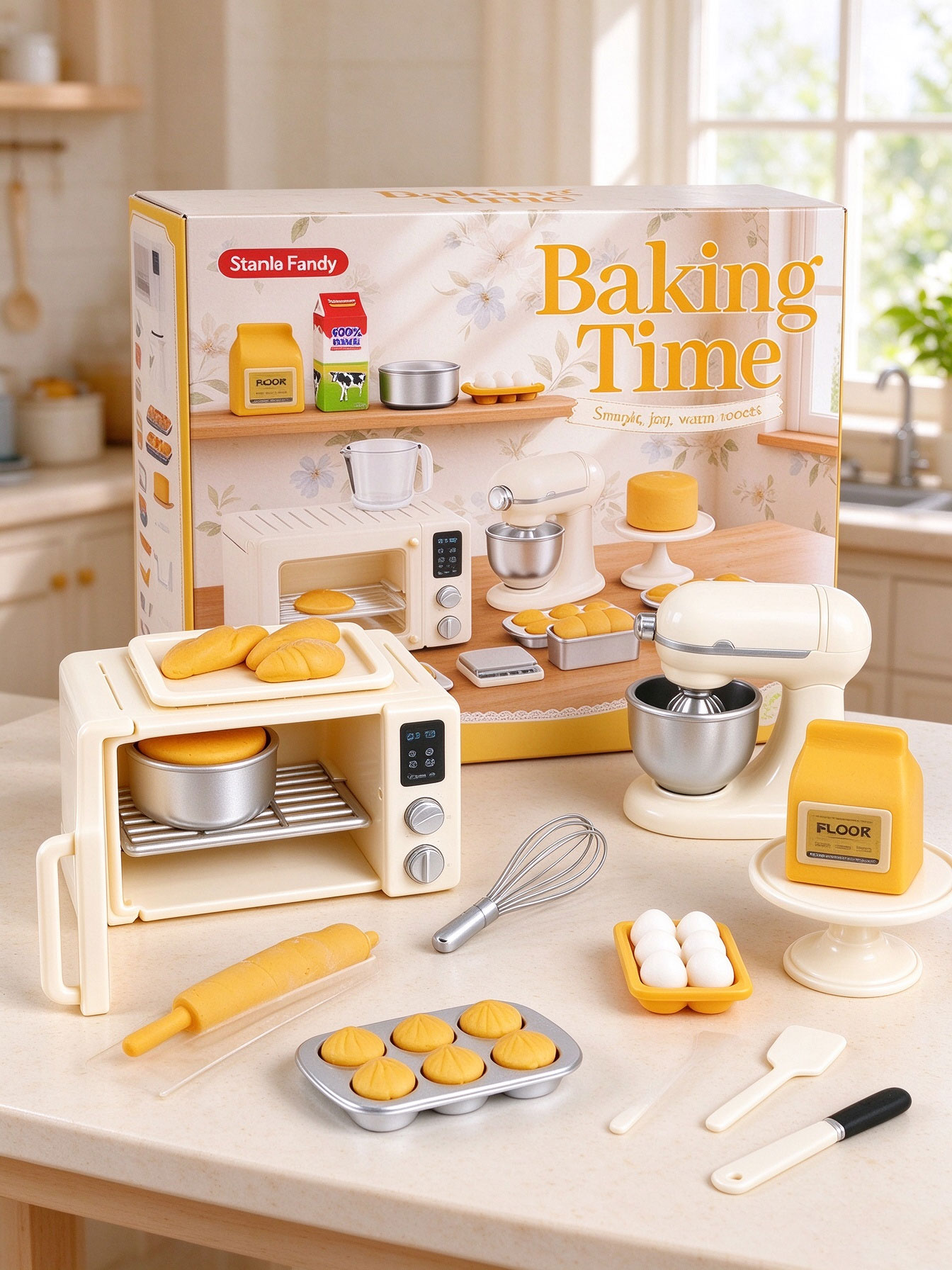 Mini Baking Time Pretend Play  - огляд і ціна Kitchen Kids Baking Set