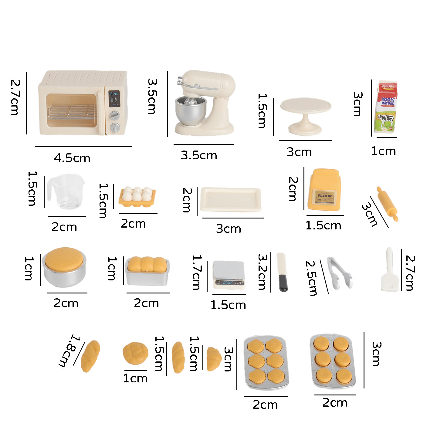 Mini Baking Time Pretend Play  - огляд і ціна Kitchen Kids Baking Set